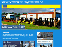 Tablet Screenshot of forklifttrader.com